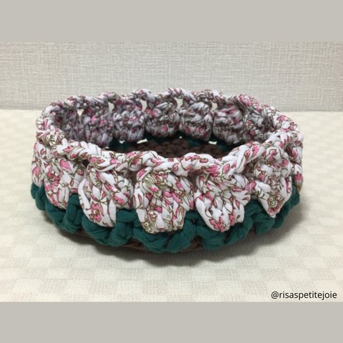 ピンク花柄チューリップケース🌷(大サイズ)