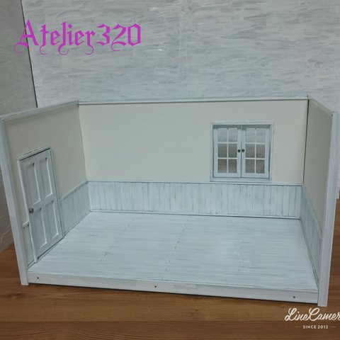 ゆい様専用  私の白い部屋 ドールハウス  ミニチュア家具 1/12サイズ               