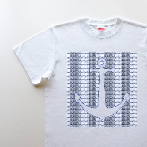 ◆◇ ⚓︎⚓︎⚓︎ 5.6oz Tシャツ white / メンズ