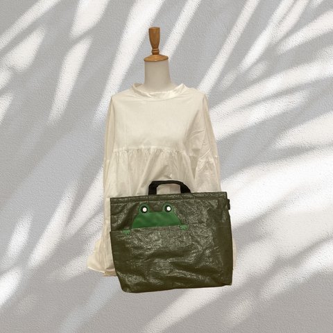 ❤️🐸かえるちゃんトートバッグ🐸❤️