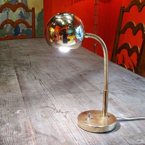 Vintage gold desk lamp