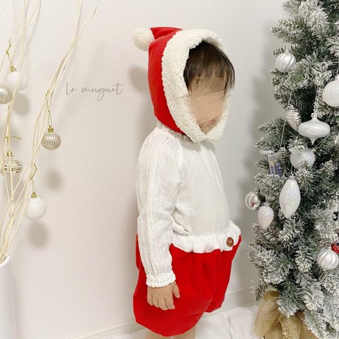 クリスマス Xmas サンタ 帽子 カボパン 【le muguet】