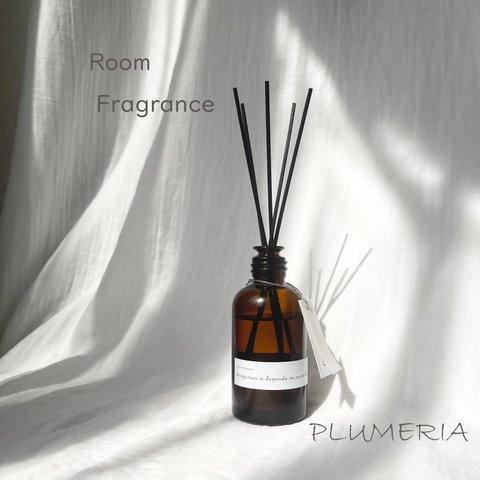 PLUMERIA（プルメリア）天然精油使用　Room Fragrance　100ml　ディフューザー