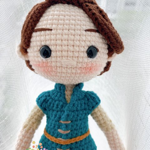 編みぐるみオーガニック コットン人形