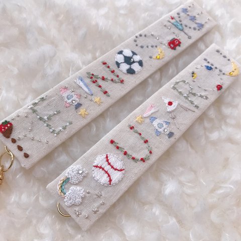 【受注制作】お名前オーダー刺繍✳︎幼稚園バッグ、レッスンバッグに✳︎ 入園祝い、出産祝いに✳︎ラッピング無料