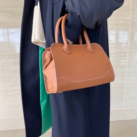 Mini Handle Bag [Caramel]