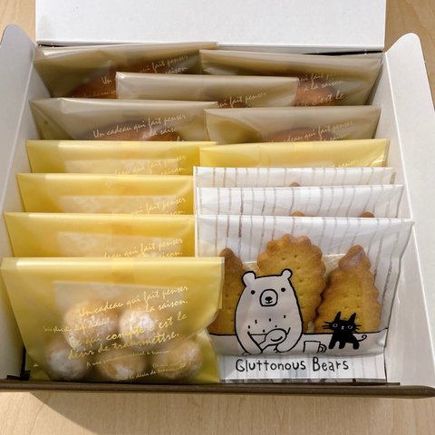 ☆焼き菓子BOX　13袋入（3種類）☆　焼き菓子ギフト　母の日