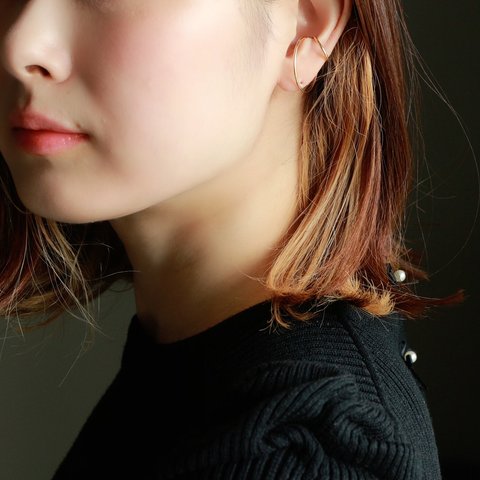 14kgf- W ring ear cuff