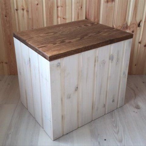 ベンチ兼収納BOX　ワイド45㎝