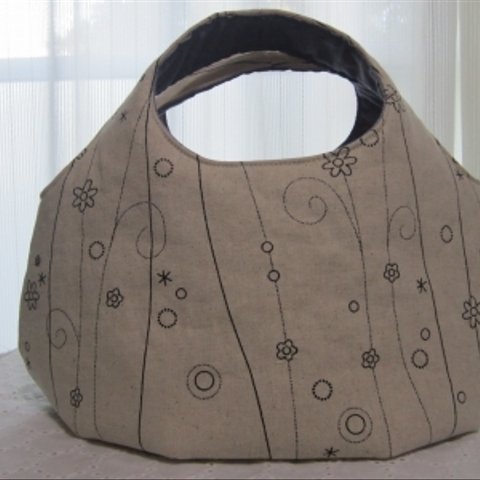 【sold out】kororin bag(koburi) 綿麻