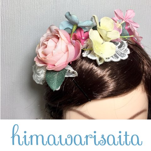 アンティークなベビーヘアアクセサリー