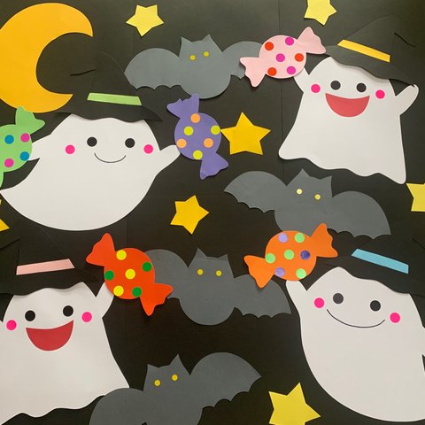 秋の壁面　ハロウィン