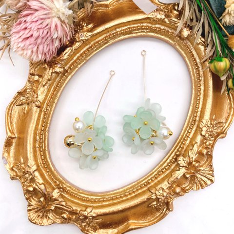 NEW♪【oripp7957chmm】【２個】flower bouquet charm