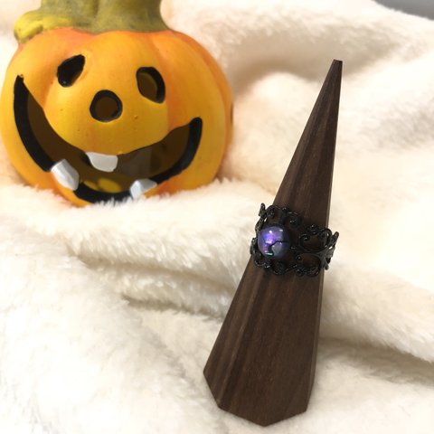 ハロウィン　魔女リング