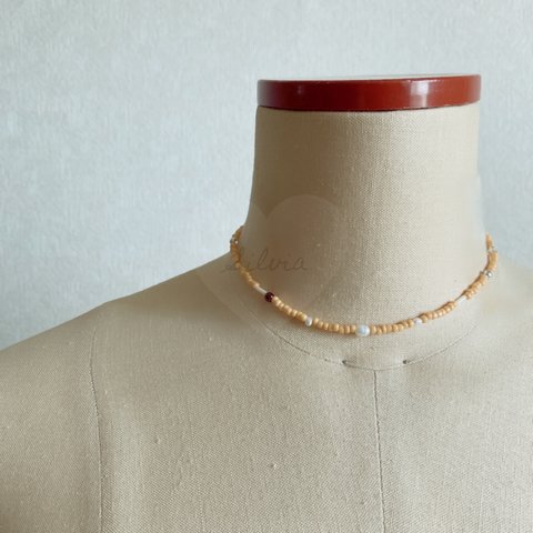 ビーズチョーカー  beads choker ◆ A