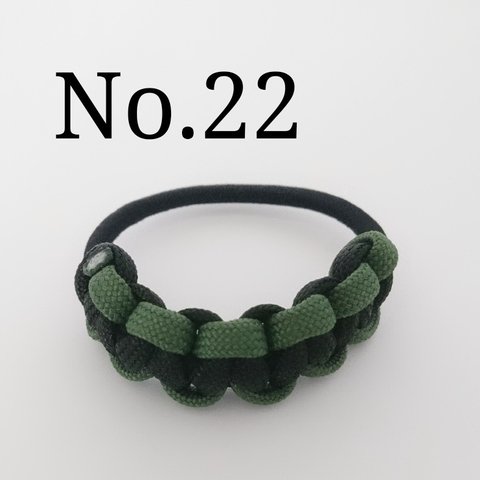 パラコード ヘアゴム Paracord