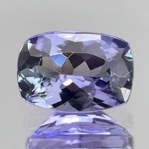 ◆ソ付 タンザナイト 1.023ct ルース クッション