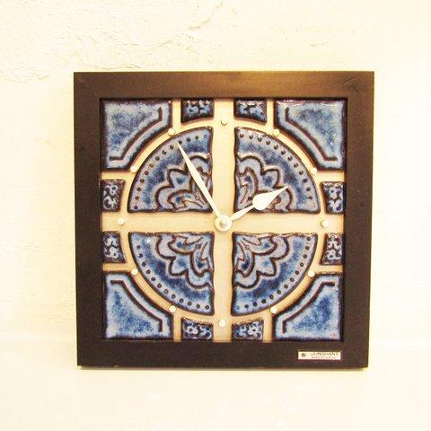 Germany JUNGHANS vintage tile wall clock