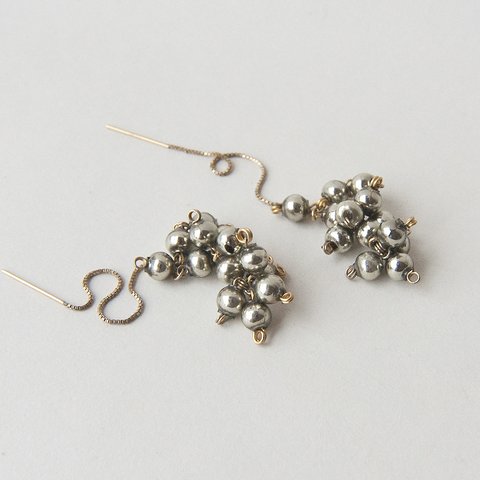 reflected in the mirror【pierce/earring】