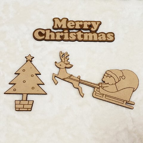 【送料無料】 クリスマス 飾り 木製バナー クリスマス飾り 北欧雑貨 北欧クリスマス クリスマスツリー サンタクロース トナカイ 壁面用バナー 撮影素材 インテリア雑貨  送料無料