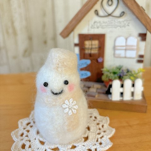 （再販）羊毛雪だるまさん