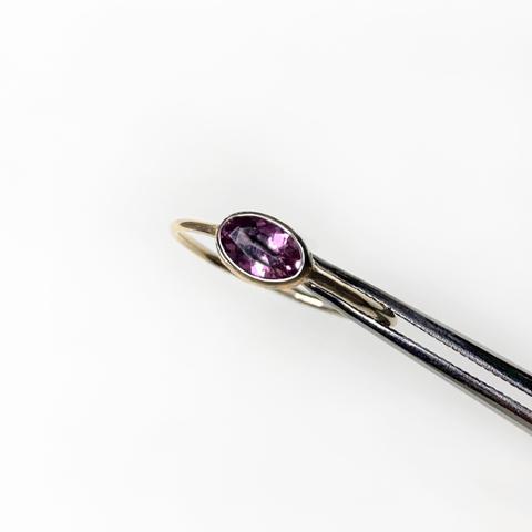 k18 Malaya Garnet Petite リング/ 受注制作