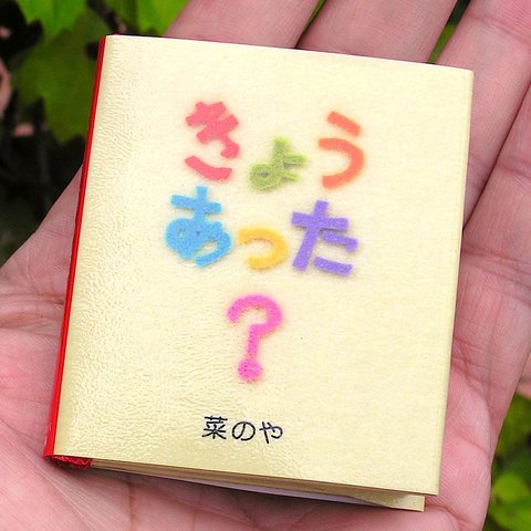 豆えほん10「きょう あった？」