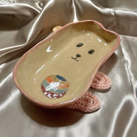 「セット品」アクセサリー入れ・ピンクうさぎ💗