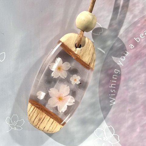 ウッドレジン×桜  🌸 ホワイトウッド