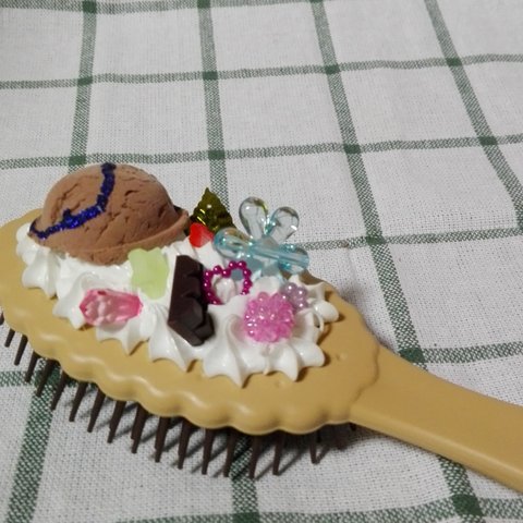 デコクッキー🍪ヘアブラシ