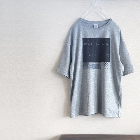 sign_Ⅴ　メンズ・レディース　Tシャツ（グレー）