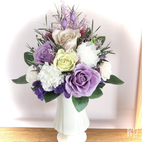 プリザーブドフラワー仏花　お供え花