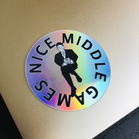 Sticker “Guy”　-hologram-