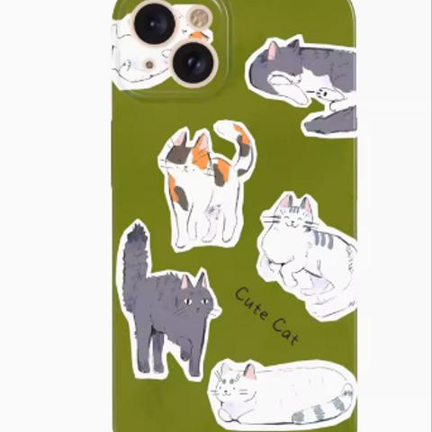 " 【かわいい猫.】  iPhone スマホケース携帯ケース*15promax*iphone14*iphone13*iphone12*iphone11 送料無料 
"
