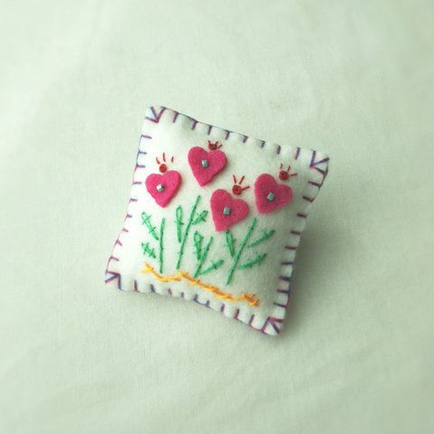 フェルト 刺繍 マグネット (1)