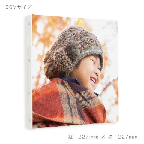 短納期対応：キャンバスプリント SSMサイズ 正方形（227×227mm）