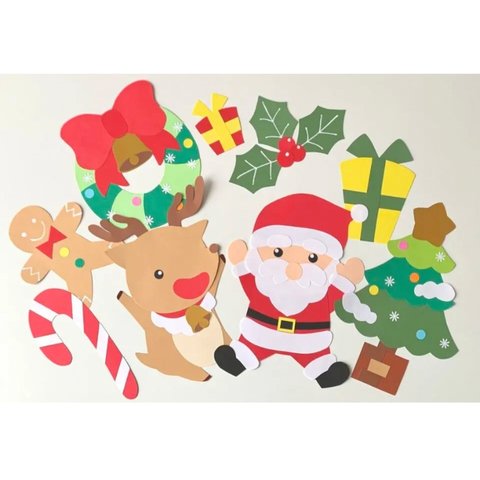 【再販】クリスマスの壁面-クリスマスイブ-