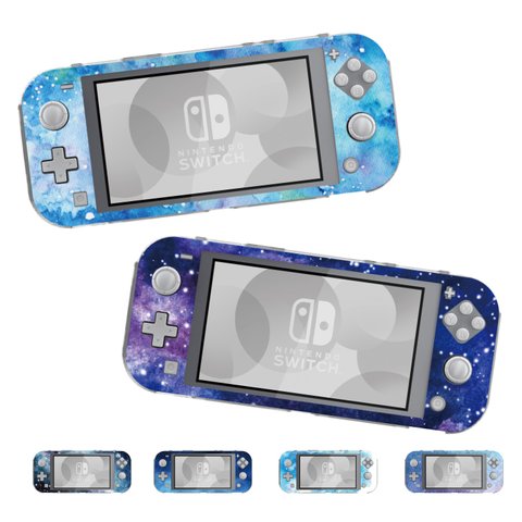 Nintendo Switch Lite ケース カバー スウィッチライト スイッチライト かわいい おしゃれ 大人 子供 キッズ おもちゃ ゲーム 宇宙 Universe 水彩 地球 惑星 神秘