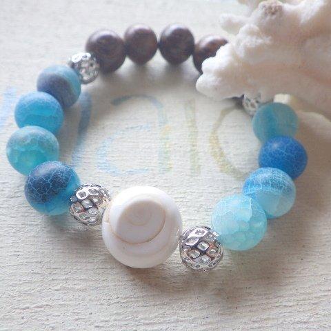 Blue Hawaii Sivashell Bracelet