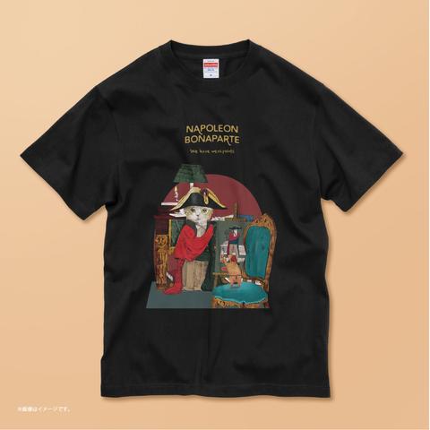 「ナポレオンの猫」コットンTシャツ/送料無料