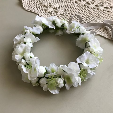 Flower Crown＊花かんむり＊ホワイト