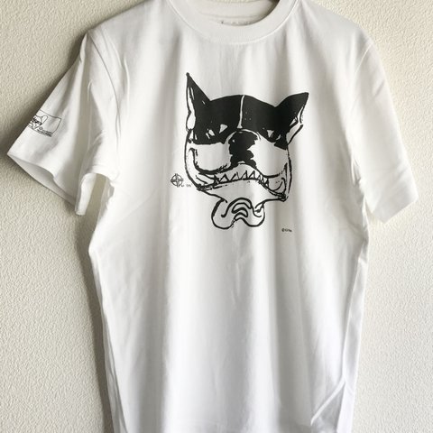 笑う　Tシャツ　sizM