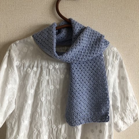 コットンミニストール🧣コットンアクア＊送料無料