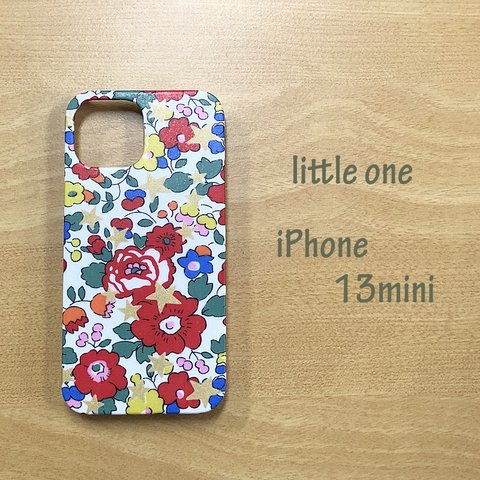 【リバティ生地】ベッツィ・スターレッド iPhone 13 mini