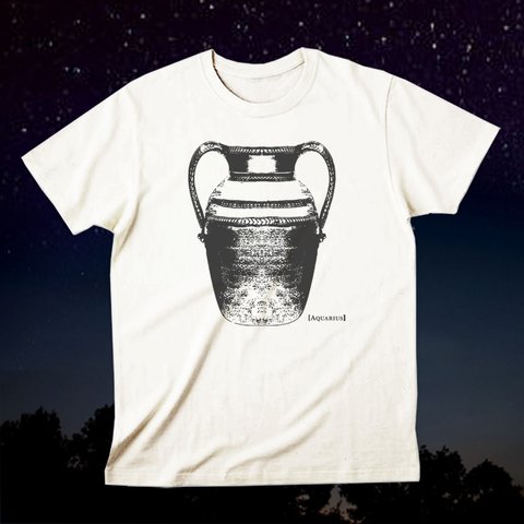 12星座Ｔシャツ「Aquarius（水瓶座）」