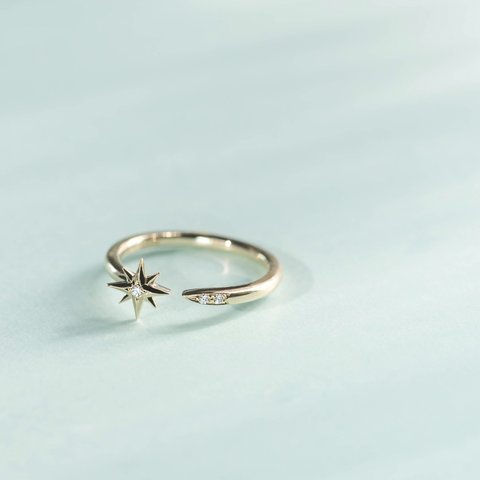 Sirius -Ring-◇K14YG/PG×Diamond 0.017ct 