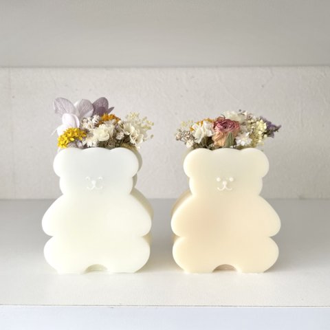 bear vase サシェ