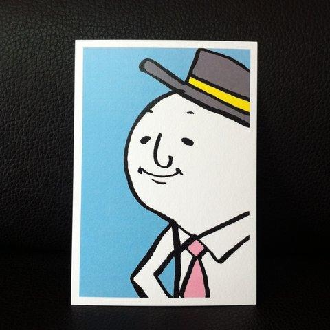 おじさん☆ポストカード2枚セット