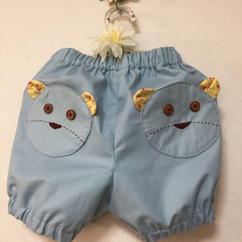  くまのかぼちゃパンツ　90㎝