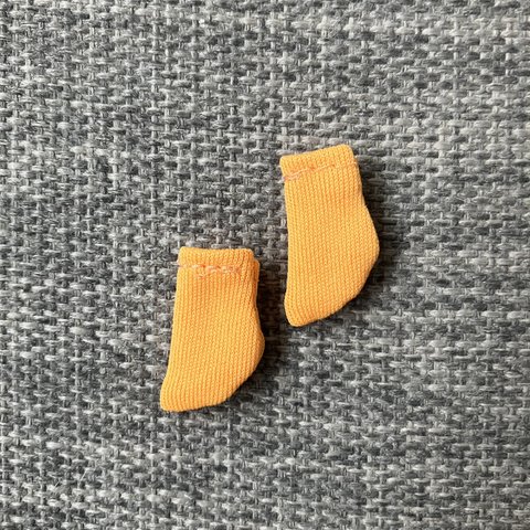 オビツ11 靴下　 short  mango orange